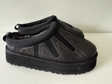 NWOB UGG® Women's Tazz Sunwave Slipper Mules Shoes, Size 9, Black