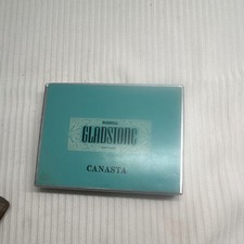 Russell Gladstone Canasta Card Deck Boxed Set with Rule Sheet 1950