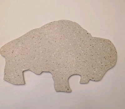 Unique Large Buffalo Shape Cutting Board/Cheese Serving Charcuterie Board Corian