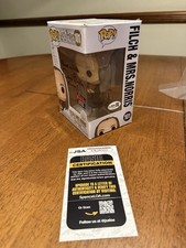 Funko Harry Potter 'Filch & Mrs. Norris Signed David Bradley JSA CK28322