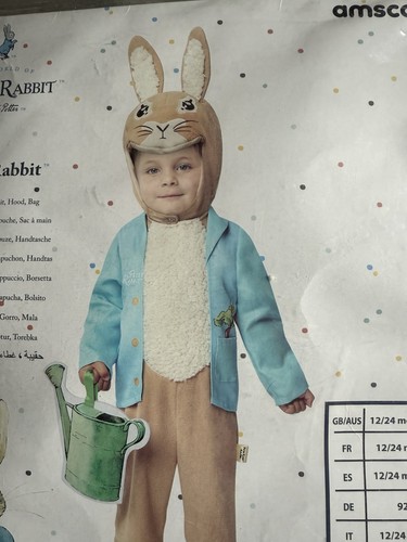 Amscan Peter Rabbit Baby and Child Fancy Dress Costume Age 12-24 Months 1-2 Year - Picture 4 of 20