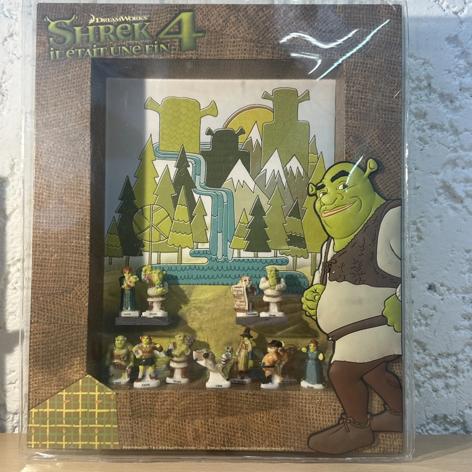 Coffret Collection 12 Fèves Shrek En Porcelaine