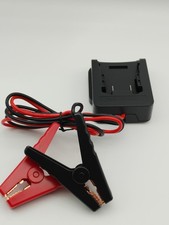 Jump Starter Adapter for DeWalt 18V/20V Li-ion Battery with Jumper Cable Clamps