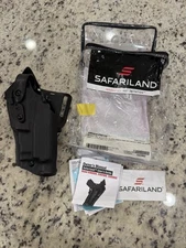 Safariland 6360RDS Level-3 LEFT hand Black Duty Holster, FN 509 w/ LIGHT & RDS