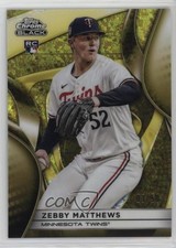 2025 Topps Chrome Black Gold Mini-Diamond Refractor 3/50 Zebby Matthews #11 1l2l