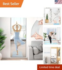 3 Pack Self Adhesive Acrylic Mirrors, 20 x 24 Inch Full Length Mirror Tiles,F...