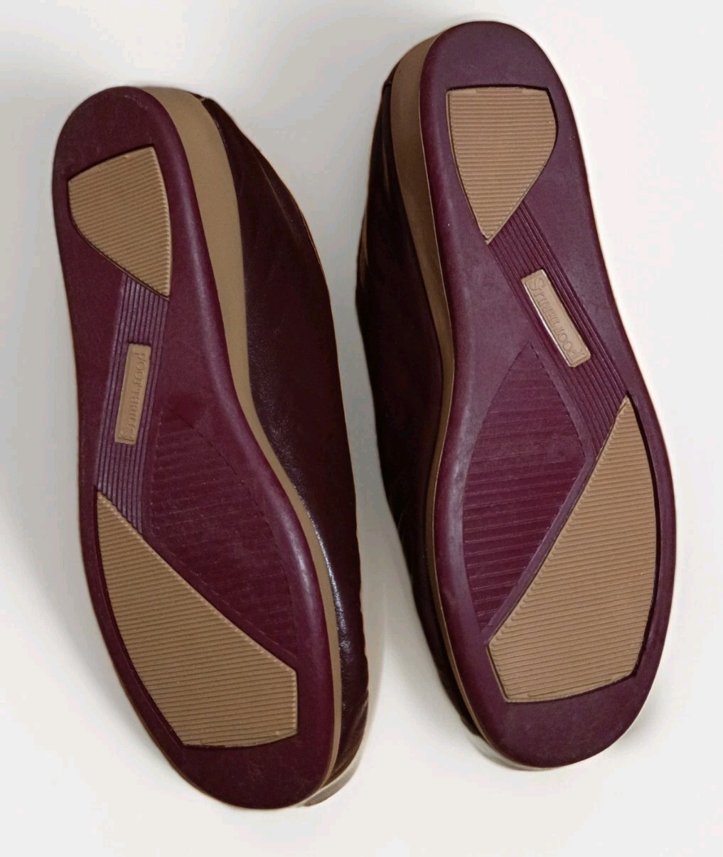 Vintage Foot Thrills Moccasin Wedge Shoes Size 7 