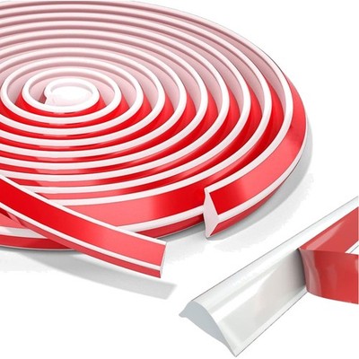 Flexible Decorative Strip, Self-Adhesive Ceiling Strips, TPE Triangle Trim St...