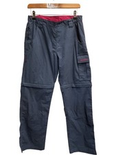 Mountain Warehouse Cargo Trousers Blue Casual Outdoor - Size UK10