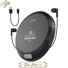 Portable CD Player with FM Radio  Anti-Skip   Travel Ready Music Solution