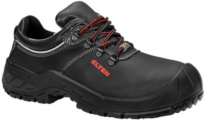 ELTEN RENZO Low ESD S3 Sicherheitshalbschuhe Leder Stahlkappe schwarz 37