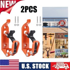 2PCS Metal Rubber Clamp Holder Kit Shovel Mounts for Roof Rack Quick Release Axe