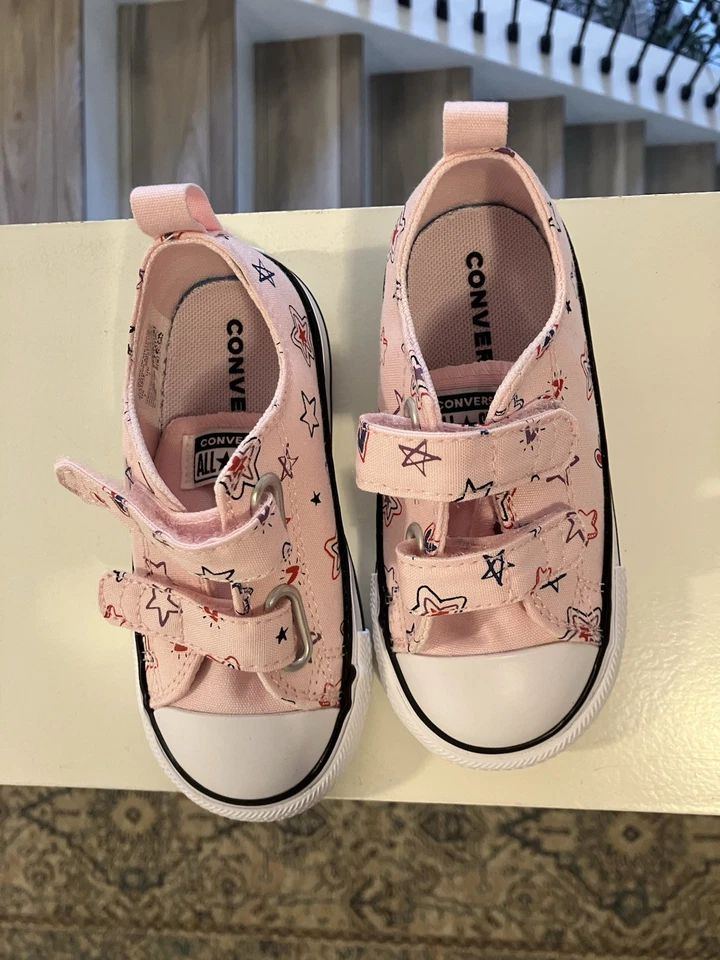 Детский размер 7 Converse Chuck Taylor кроссовки/розовый глазурь красный мой джем - Изображение 3 из 4