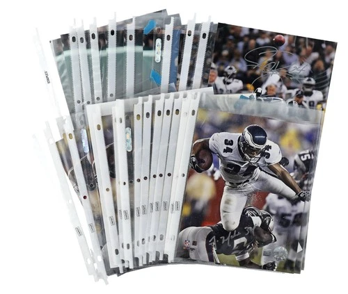 Philadelphia Eagles Signed Print Collection (41) Mahe, Kearse - Beckett Pre-Cert