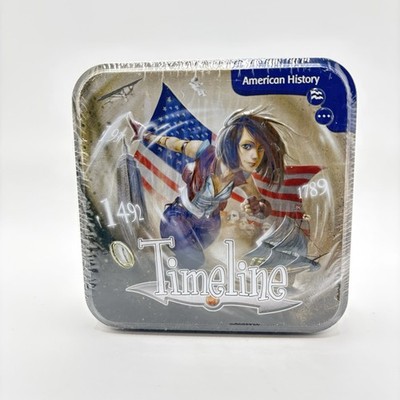 Asmodee Timeline American History Educational Card Game NEW Sealed