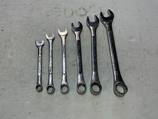 S-k Alloy 6 Piece Sae Combination Wrench Set 14-916 Usa Made