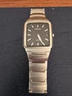 Vintage Seiko QUARTZ 7N32 OALO Men's Watch Stainless Steel Working Condition