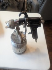 Binks Model 7 Paint Spray Gun W Cup And Tip Air Paint Sprayer Usa Made