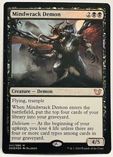 Mindwrack Demon -#41-MTG-Duel Decks: Blessed vs. Cursed-FOIL-LP