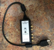 Microsoft Xbox HD High Definition AV Pack Adapter Component Part X08-25301 US D1