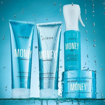 Color Wow Money Laundering  Bundle 4 Pack - Shampoo - Conditioner- Spray- Mask