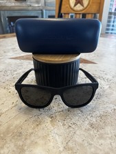 Lacoste L848S 001 Matte Black Sunglasses 54-18 140 Made In Italy NEW With Case