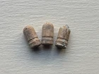 Salvage Revolver Minnie Balls  Civil War 3 bullet set