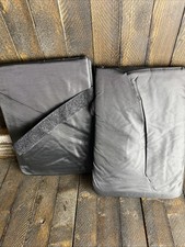 2 Pack Outdoor Faucet Covers For Winter Freeze Protection 8.3 X 5.4 Black