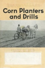IH McCormick-Deering Early Corn Planters Brochure w/ Seed Plate List 100 Series