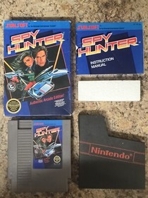 Spy Hunter 5 screws (Nintendo Entertainment System, 1987) Authentic & Complete!