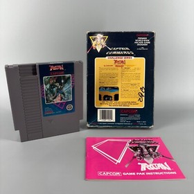 Trojan (NES, Nintendo Entertainment System, 1989) con scatola e manuale - testato