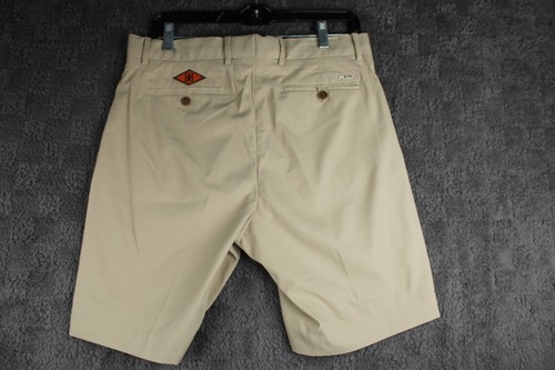 RLX Polo Ralph Lauren Golf Shorts 30 Classic Fit Beige Stretch Wicking NWOT - Picture 2 of 11