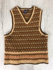 Gap Lambswool Sweater Childrens Sleevless V Neck Sweater Kids Size Small