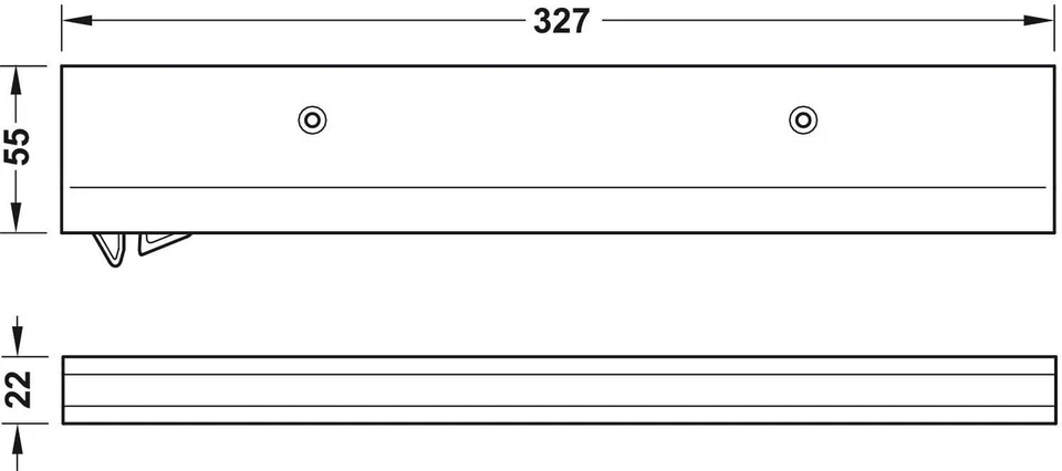 Einzugsdämpfung Schiebetür Dämpfer Smuso Endlagendämpfer Selbsteinzug 25-80 kg - Bild 3 von 4