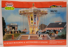 RARE MODEL POWER. LGB & POLA "G SCALE BUILDINGS & ACCESSORIES" 1990/91 CATALOG
