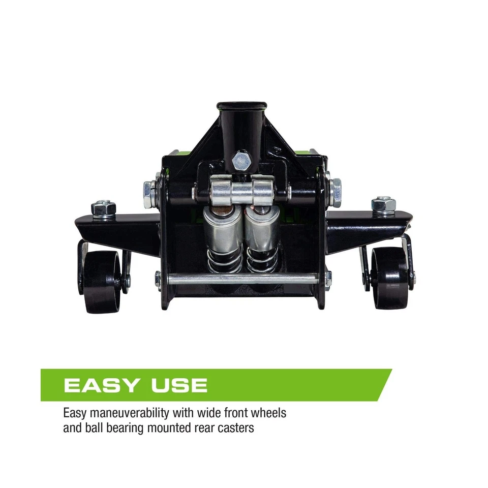 Arcan 3 Ton (6,000 lbs.) Steel Floor Jack Quick Rise Dual Piston Pump Low Pro... - Image 4 of 4