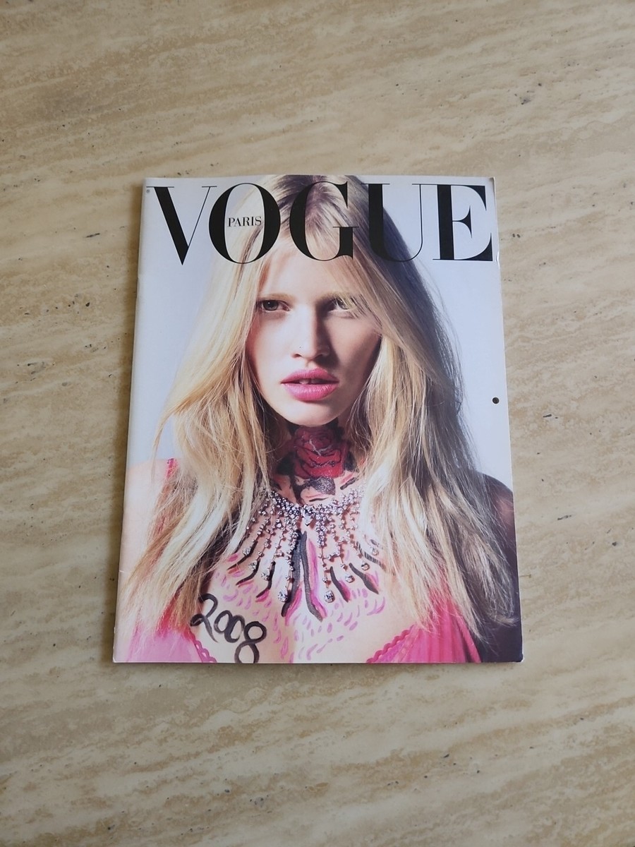 VOGUE PARIS Calendar 2008 LARA STONE Natasha Poly ISABELLI FONTANA