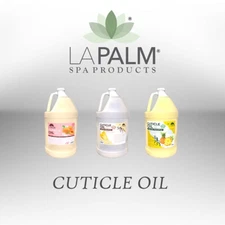 LA PALM Cuticle Oil With Aloe Vera & Vitamin E, 3 Scents to Choose From 1 Gallon