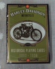1997 HARLEY-DAVIDSON Motorcycles HISTORICAL PLAYING CARDS 1903-1929 ~ New!