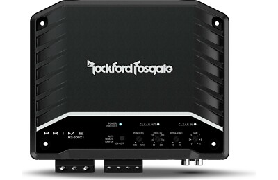 Rockford Fosgate R2-500X1 Prime 500 Watt 1ohh Mono punch Amplifier 