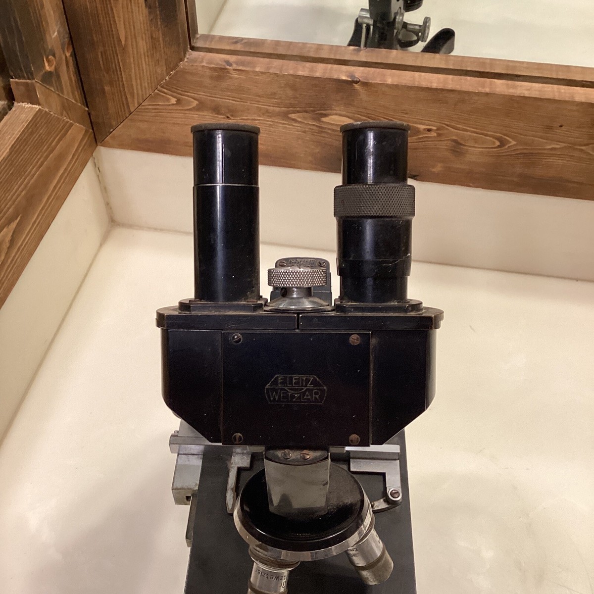 Vintage ERNST LEITZ WETZLAR Microscope - 3 Objectives Included | eBay