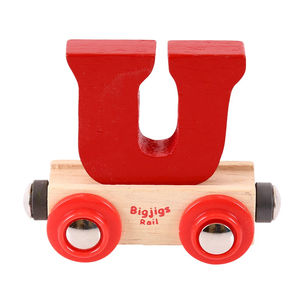 Bigjigs Rail Wooden Rail Name Train Letters Personalised Custom