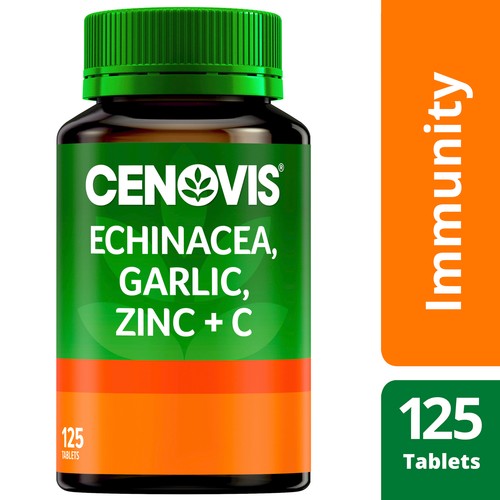 Cenovis Echinacea Garlic Zinc + C Immunity Tablet 125 Count for sale online eBay