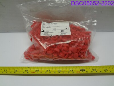 Qty = 1 Pack of 500: Sarstedt Ag & Co Pink Screw Cap P/N 65.716.004