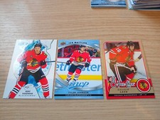 Mike Hardman Rookie + Tyler Johnson + Andrew Ladd card Lot Chicago Blackhawks 