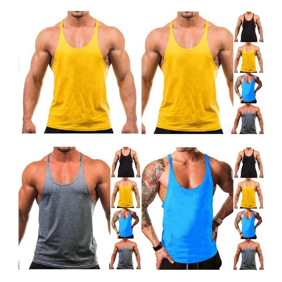 Men's Muscle Fit Tank Tops for Intense Training and Maximum Performance