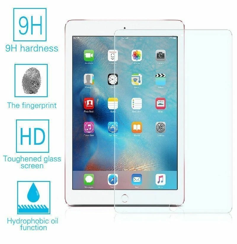 Premium Tempered Glass Screen Protector for Apple iPad 2 3 4 6 Air Mini Pro Lot - Image 2 of 4