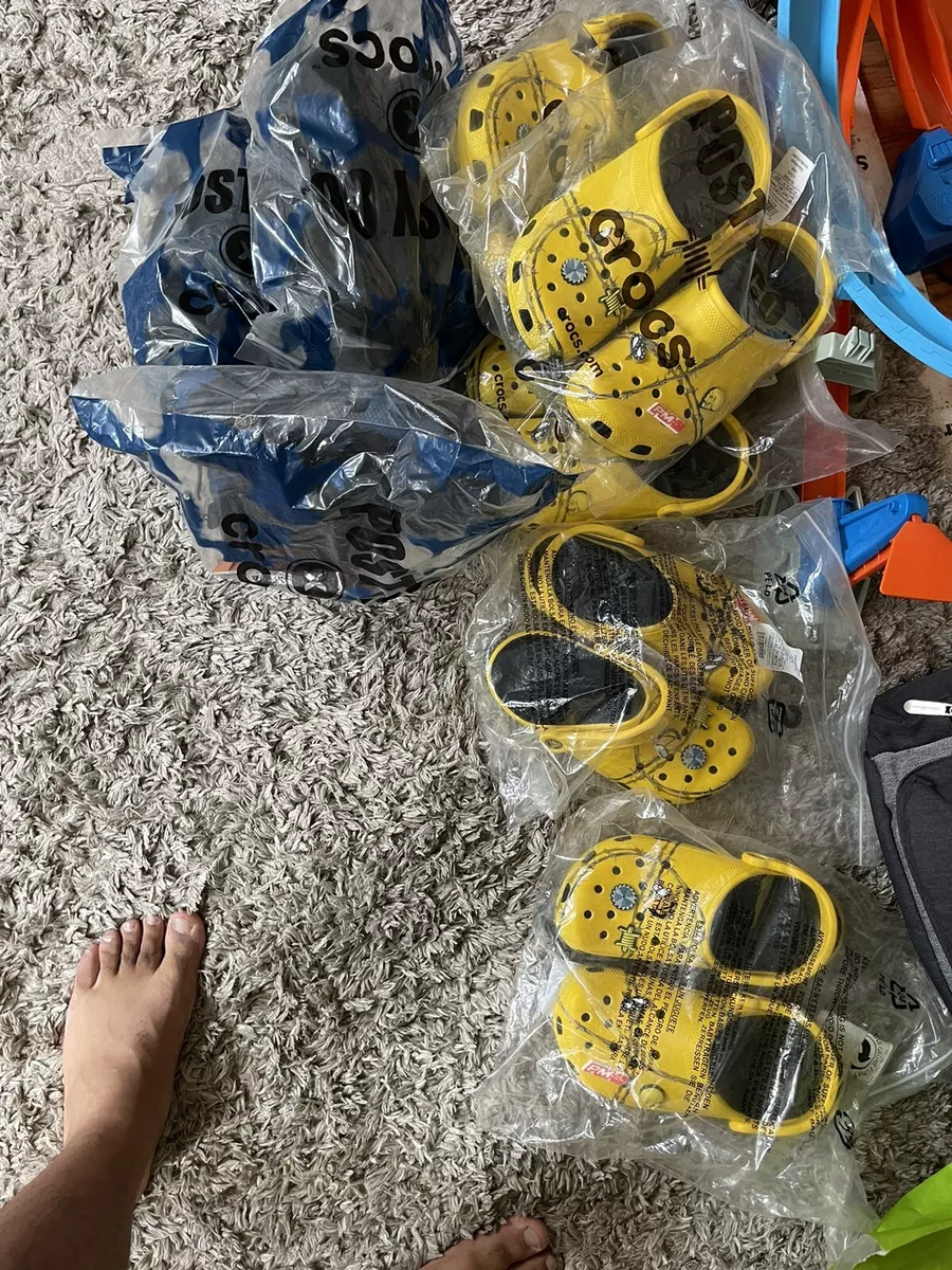 Crocs dimitri clog on sale post malone barbed wire