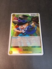 One Piece Sabo Three Brothers Deck ST13-007 Foil Card NM