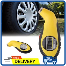 Digital Tire Pressure Gauge Air Measurement Checker Tool for Bikes, Cars